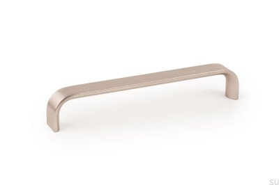 Sense Mini 160 продолговатая мебельная ручка Silver Brushed