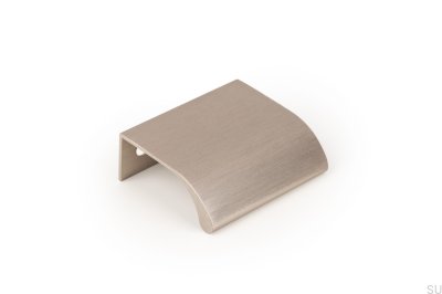 Ручка для мебели Ona 32 Edge, алюминий, анодированный серебром