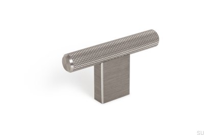 Мебельная ручка T-Bar Graf Mini Silver