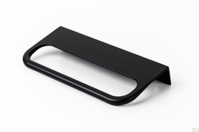 Мебельная кромка мебельная ручка Обод Металл Черный Матовый