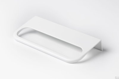 Ободок мебельной ручки Металл Белый Матовый