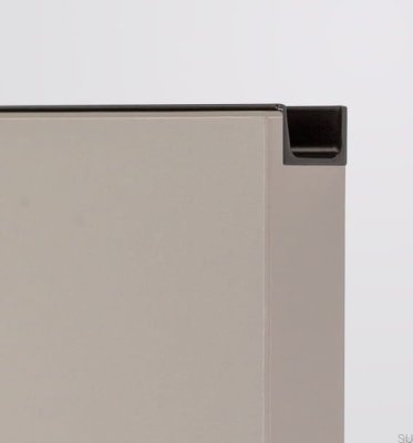 Мебельная ручка Edge Jey2 3000 Алюминий Черный Матовый