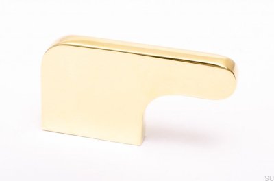 Мебельная ручка Soft Cut 55 Polished Brass Неокрашенный