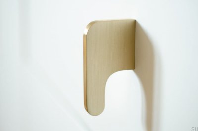 Мебельная ручка Soft Cut 55 Brass Brushed Неокрашенная