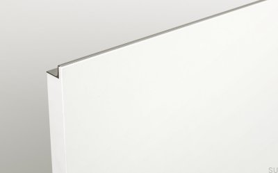 Grada 797 Алюминий Серебристый Мебельная ручка с матовым краем