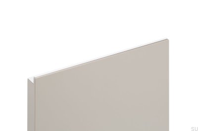 Мебельная ручка Grada 997 с алюминиевой кромкой Белый