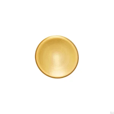 Мебельная ручка Disc 38 Brushed Gold Cava