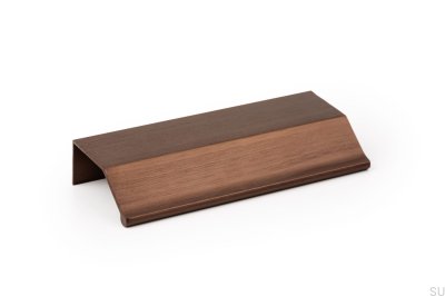 Wing 64 Алюминиевая ручка для мебели с античной бронзовой кромкой