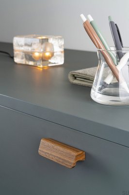 Ручка мебельная удлиненная Flapp 32 Деревянный Орех