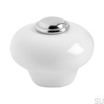 Zdjęcie produktowe gałki 409 porcelanowej niklowej