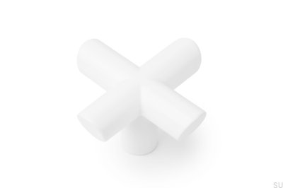 Ручка мебельная Equis Metal White Matt