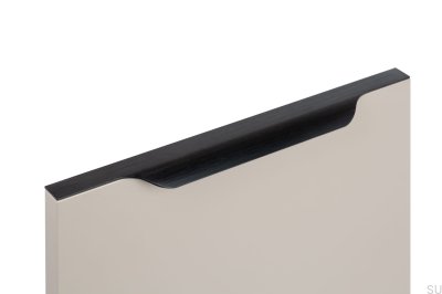 Мебельная ручка Vector edge 0434 297 Алюминий Черный матовый