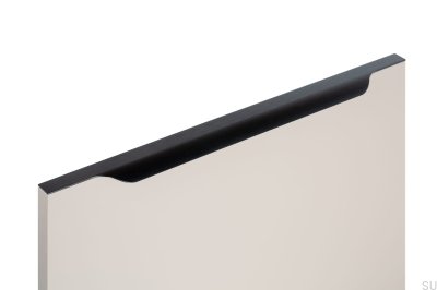 Мебельная ручка Vector edge 0434 597 Алюминий Черный матовый