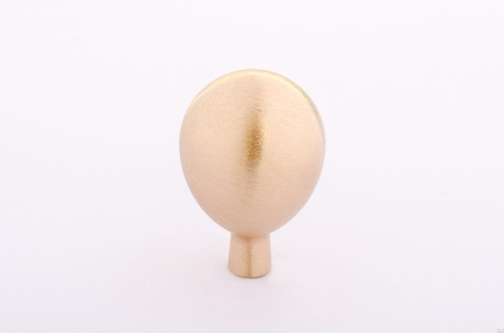 Gałka Drop 20 mosiądz szczotkowany