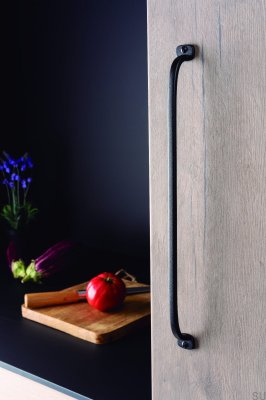 Мебельная ручка Firm 320 Metal Black shell