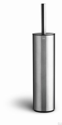 Щетка для унитаза для пола 7040 Матовая сталь