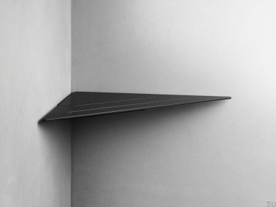 Угловая полка для ванной 7214 Черное PVD-покрытие