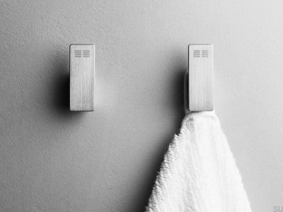 Настенные вешалки 7070 Матовая сталь (2 шт.)