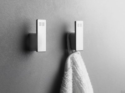 Настенные вешалки 7070 Матовая сталь (2 шт.)