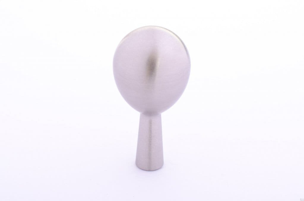 Zdjęcie produktowe gałki drop 40 srebrnej