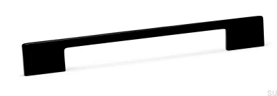 Ручка мебельная удлиненная Dino 288/320 Metal Black Matt