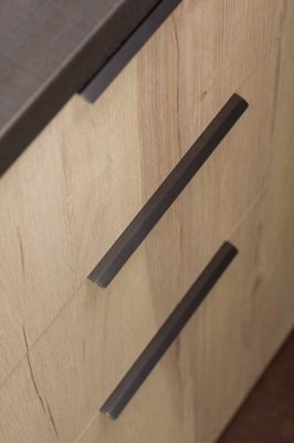 Ручка мебельная Edge Curve 128 Anodized Matt