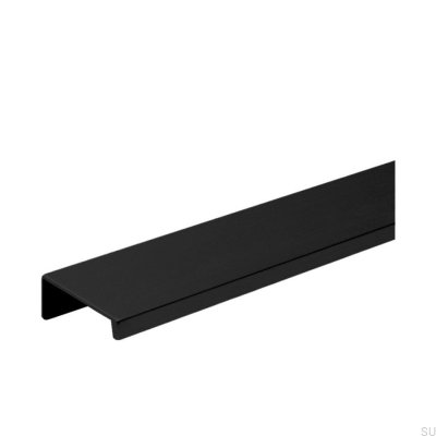 Ручка мебельная Edge Slim 4025 96 Metal Black