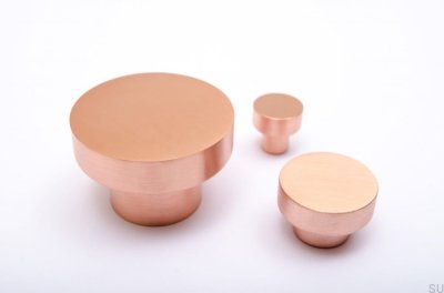Ручка мебельная Dot 30 Copper Brushed Неокрашенная