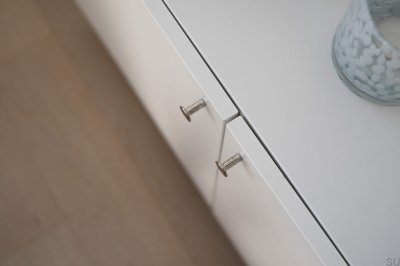 Ручка мебельная Sture 18 Латунь Никель Полированная