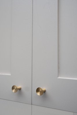 Ручка мебельная Sture 18 Матовая латунь Неокрашенная