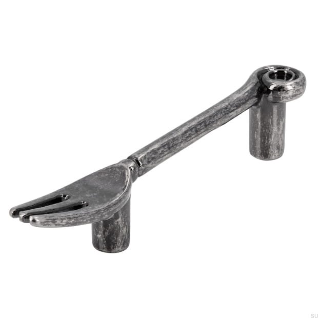 1051--Uchwyt-meblowy-podłużny-1051-64-Widelec-Antyczny-Srebrny-Viefe-Skandynawskie Uchwyty_1