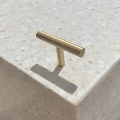 Ручка мебельная T-Bar Marbelo Brushed Brass