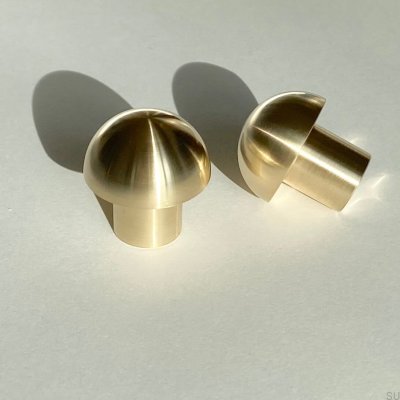 Мебельная ручка Marbelo 03 из матовой латуни