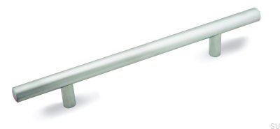 Ручка мебельная удлиненная 885 128 Хром матовый