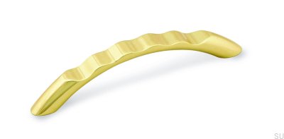 Ручка мебельная удлиненная 1246 96 Золото полированное