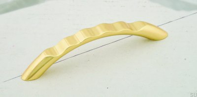 Ручка мебельная удлиненная 1246 96 Золото полированное