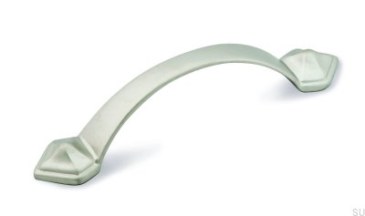 Ручка мебельная удлиненная 1323 96 Никель матовый