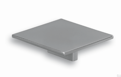 Ручка мебельная квадратная 2053 Хром полированный