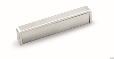 Ручка мебельная удлиненная 1907Ф 64 Хром полированный