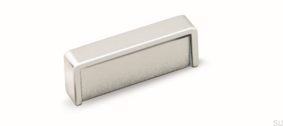 Ручка мебельная удлиненная 1907F 32 Silver Brushed