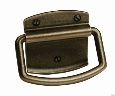 Ручка мебельная удлиненная 1816 32 Античная бронза