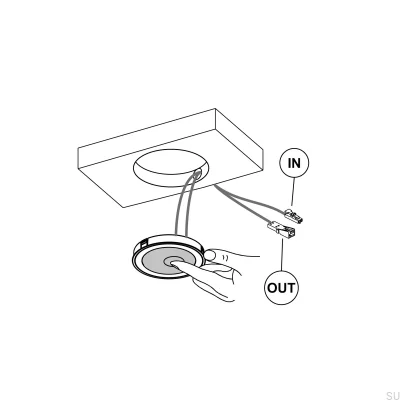 Светодиодный прожектор Holl TDM D-M Матовая сталь