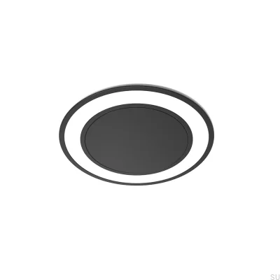 Светодиодный точечный светильник с крышкой Holl D-M Black Matt