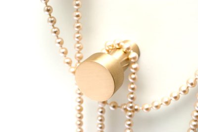 Настенная вешалка Dot 55 Polished Brass Неокрашенная