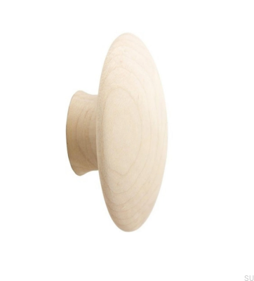 Настенная вешалка Гриб 65 Деревянная береза