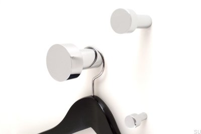 Настенная вешалка Dot 55 Матовая сталь