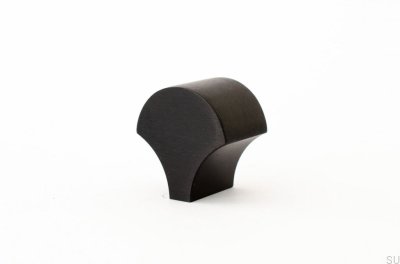 Ручка мебельная Feather 28 Алюминий Черный