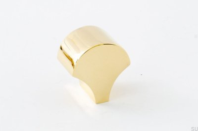 Ручка мебельная Feather 28 Латунь Полированная Нелакированная