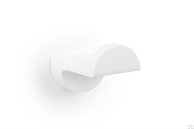 Настенная вешалка Zett Metal White Matt Eco