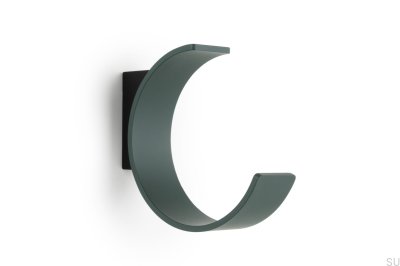 Birdd Matt Black Green Eco настенная вешалка